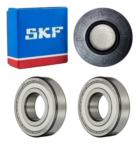 Kit Rodamientos Skf Reten Lavarropa LG F1389td Original 0