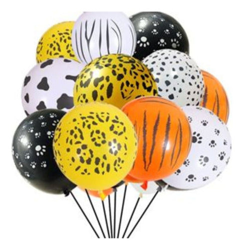 Casa Fessta Animal Print Balloon 12" x 50 Units 0