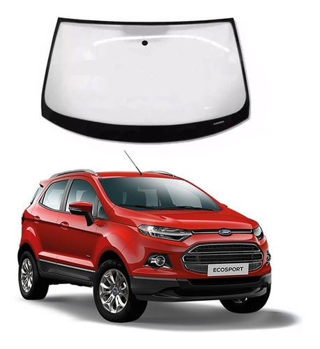 Parabrisas Ford Ecosport Nueva Con Sensor Y Moldura Original 0