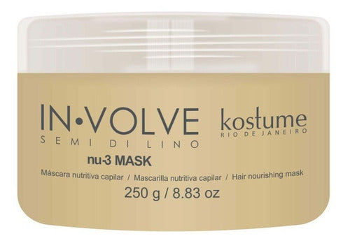 Baño De Crema In Volve Semi Di Lino Kostume Kolor 300ml 0