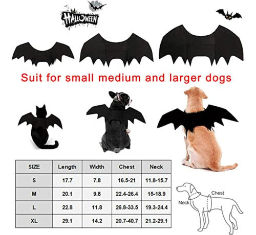 Generic Bat Wings Costume for Pets 1