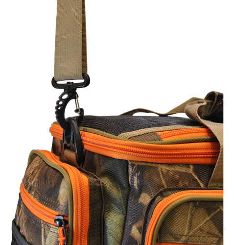 Bolso De Pesca Camuflado Base Rigida Realtree 2