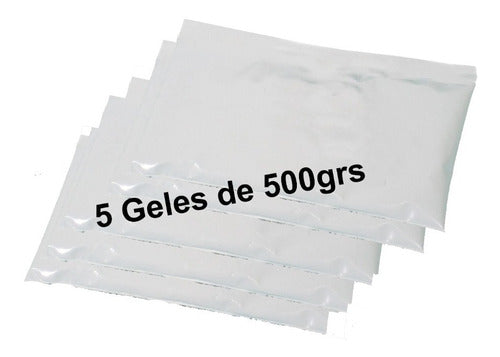 Gel Refrigerante X5 Envase Sachet 500grs 0