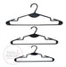 TodoPerchas 100 Plastic White Hangers with Spring Clips 31 cm 7