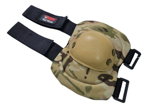 Kit Rodillera Y Codera Army Tactico Multicam Uca Univers Rbn 4