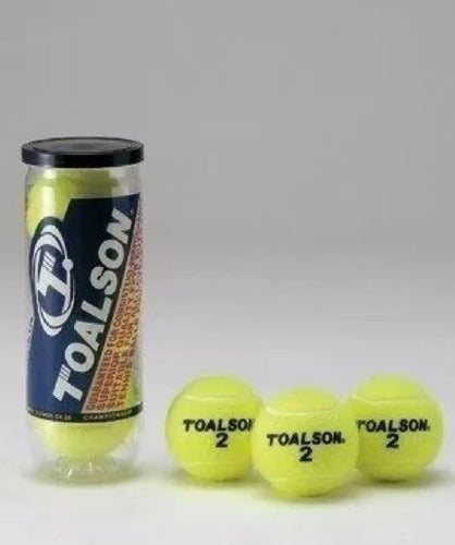 Toalson Extra Duty Felt Tennis Balls - 2 Tubes of 3 Balls Each 4