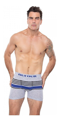 Dufour Black Friday Pack X3 Seamless Striped Boxer 11812 4