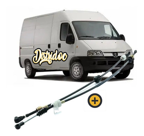 Juego Cables De Selectora Peugeot Boxer Ducato 2.5 2.8 99/02 0