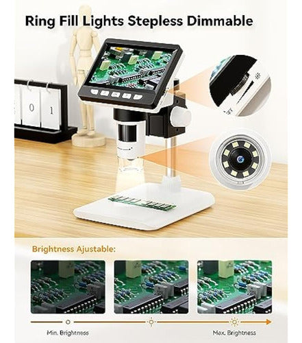 Skyear Digital LCD Microscope with 4.3 Inches Display 3