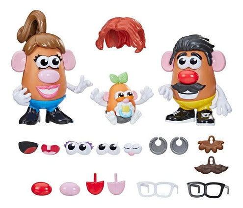 Cara De Papa Potato Head Crea Diseña Tu Familia 45 Piezas 1