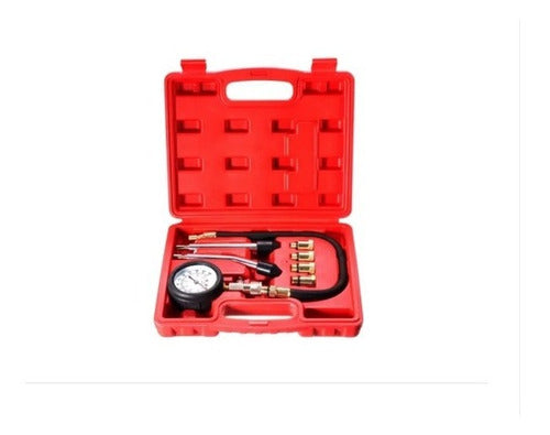 Compression Tester for Petrol Engine 8pcs Eurotech 0