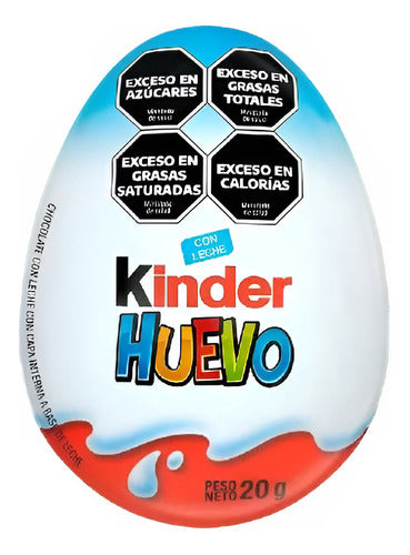 Huevo Kinder Chocolates Azul 20 G 0