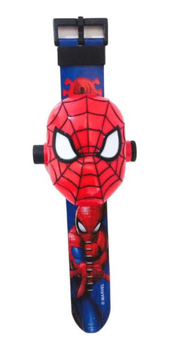 CB Spiderman Reloj Infantil Proyector De 24 Imagenes 1