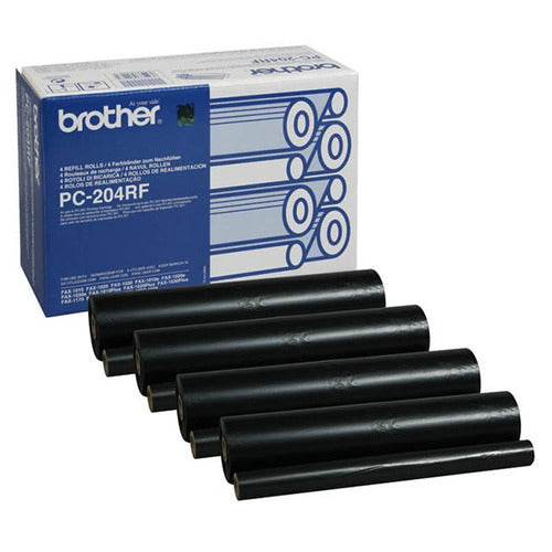 Brother PC-204RF Original Film Pack of 4 0