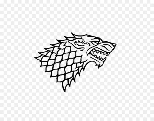 Planos Estandarte Stark Wolf (game Of Thrones) Lobo 2