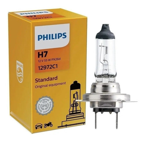 Lampara H7 Para Auto 12v 55w Philips  Repuestos Floresta 0