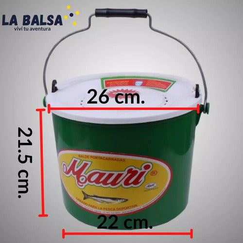 Mauri Double Bait Bucket - (proad) 1