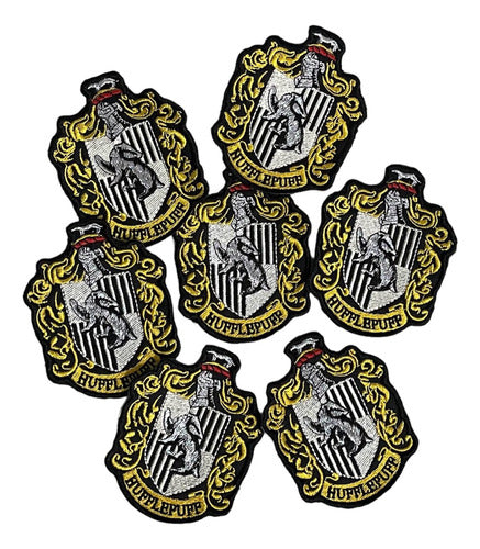 Harry Potter Parches Bordados Escudos Hufflepuff 1