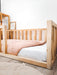 Montessori Tatami Bed with Safety Rails and 140cm x 80cm Mattress 2