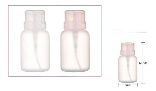 Dosificador Contenedor Dispenser Acetona Uñas Manucura 250ml 1