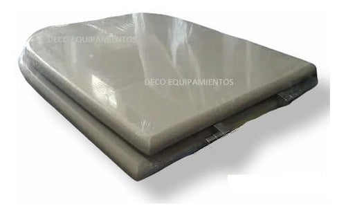 Tapa Para Inodoro Mdf Hueso  Baltico Olmos  Herraje Metal 0