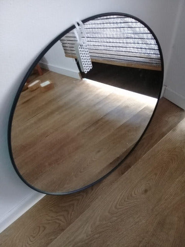 Decorative Round Circular Mirror with PVC Frame 60 cm 8