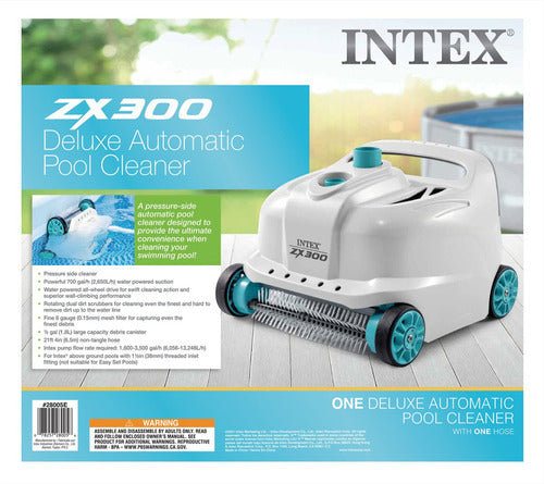 Intex Automatic Pool Bottom Cleaner Robot ZX300 Deluxe 1