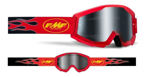 FMF POWERCORE SAND FLAME RED SMOKE LENS JURI 0