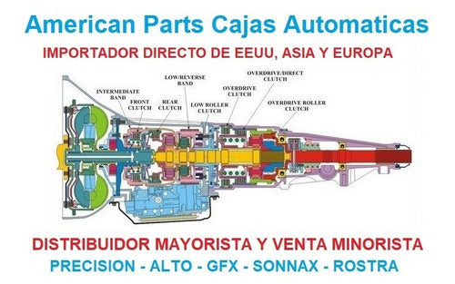 American Parts Filtro Caja Automática Ram 2500 48RE + Junta De Carter 3