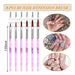 Aroic 28-Piece Acrylic Nail Brush Set Including 7 Gel UV Brushes 2