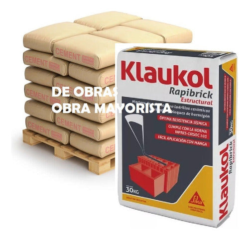 Klaukol Rapibrick Estructura Ladrillo - Presupuesto Mayorista 1