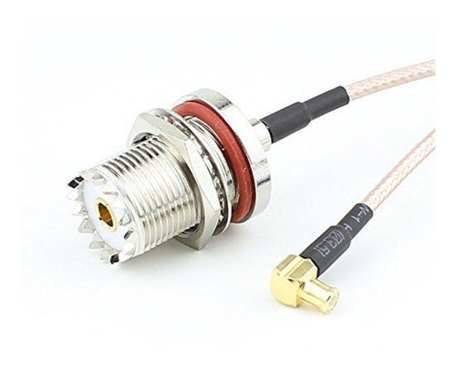 Conector Cable Pigtail So239 Pl259 Hembra A Rg316 Antena Sdr 0