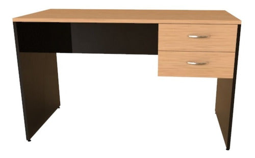 Lineplac Classic Desk 120 X 60 X 75 Cm With 2 Drawers 7