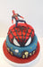 Pasteleria Prut Torta Decorada Infantil Hombre Araña Con Muñeco Avengers 3