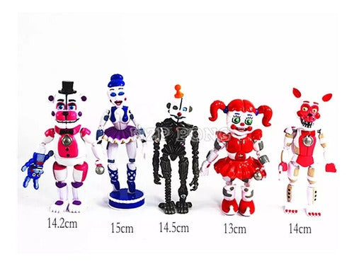 Fnaf Set Mini Action Figures 4