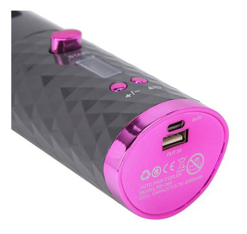 Circuit Hair Curling Iron USB 3