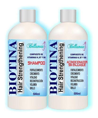 Shampoo Y Acondicionador De Biotina Capilar Profesional 0