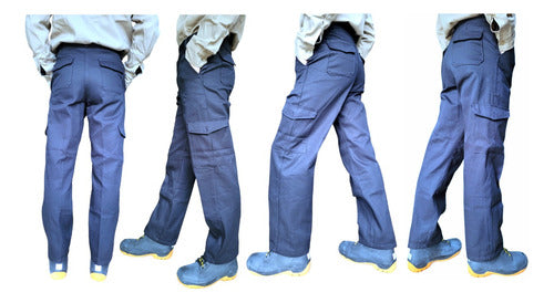 Distribuidora La Pochita Cargo Work Pants Type Pampero/Ombú Black Blue Beige 1