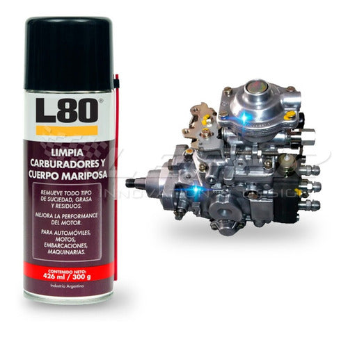 W80 Carburetor and Throttle Body Cleaner Grease Dissolver 426ml 1