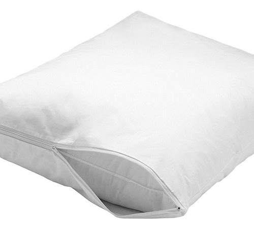 CUBRE Pack X 2 Waterproof PVC Pillow Covers with Zipper 0