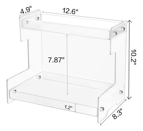 Acliys 2-Tier Bathroom Countertop Organizer 5