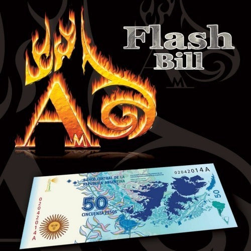 Magic Flash Money Bill Pesos Fire Trick Alberico Magic 3