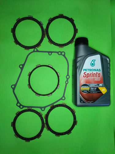 BMD Motos Kit Embrague Bajaj Rouser 135 + Junta Y Aceite 1