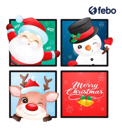 Febo Christmas Gift Wrap Paper X3 New Designs 1