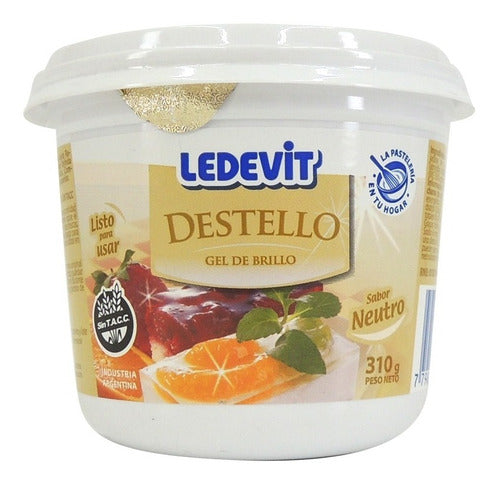 Gel De Brillo Destello Neutro Ledevit X 310 Grs 0