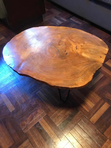 Mesa Ratona De Rodaja De Madera En Cedro 4