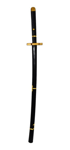 D-MAKER Katana Yubashiri Roronoa Zoro One Piece Replica MDF Cosplay 0