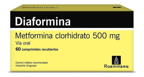 Diaformina 500 Mg X 60 Comprimidos 0