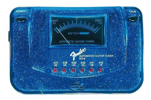 Fender AG-6 Blue Sparkle 023-9988-302 0