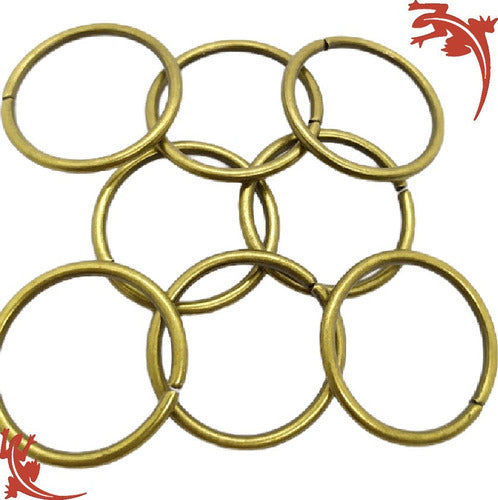 Pack of 6 Metal Rings for Crafts and Decor - 5 cm Diameter, 50 Grams 1